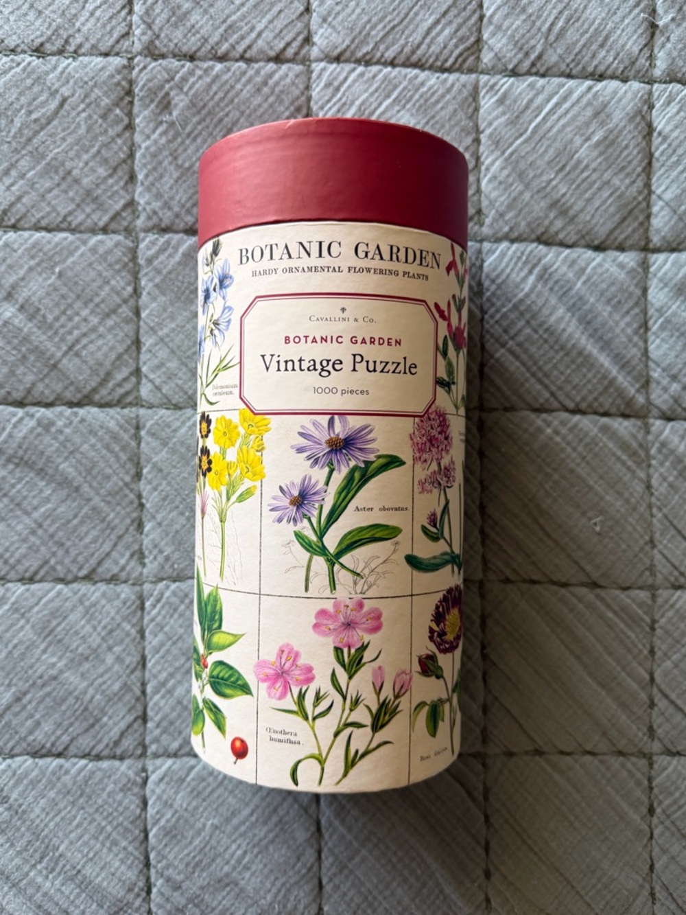 Cavallini & Co. Vintage Puzzle “Botanic Garden” 1000 piece